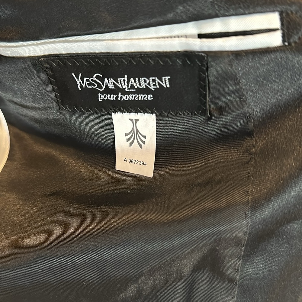 Yves Saint Laurent Black Suit - Picture 2 of 7